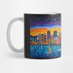 Auckland City Skyline Mug